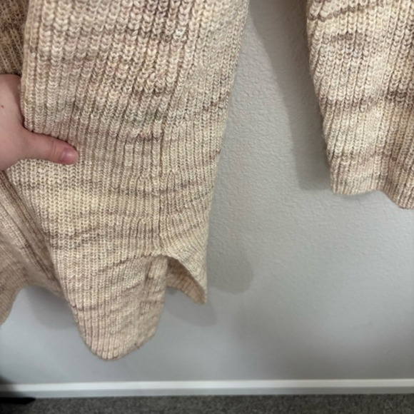 Pure Jill J. Jill Cream Cardigan Sweater Knit Sz XL Petite Cotton Wool Blend - Picture 6 of 9